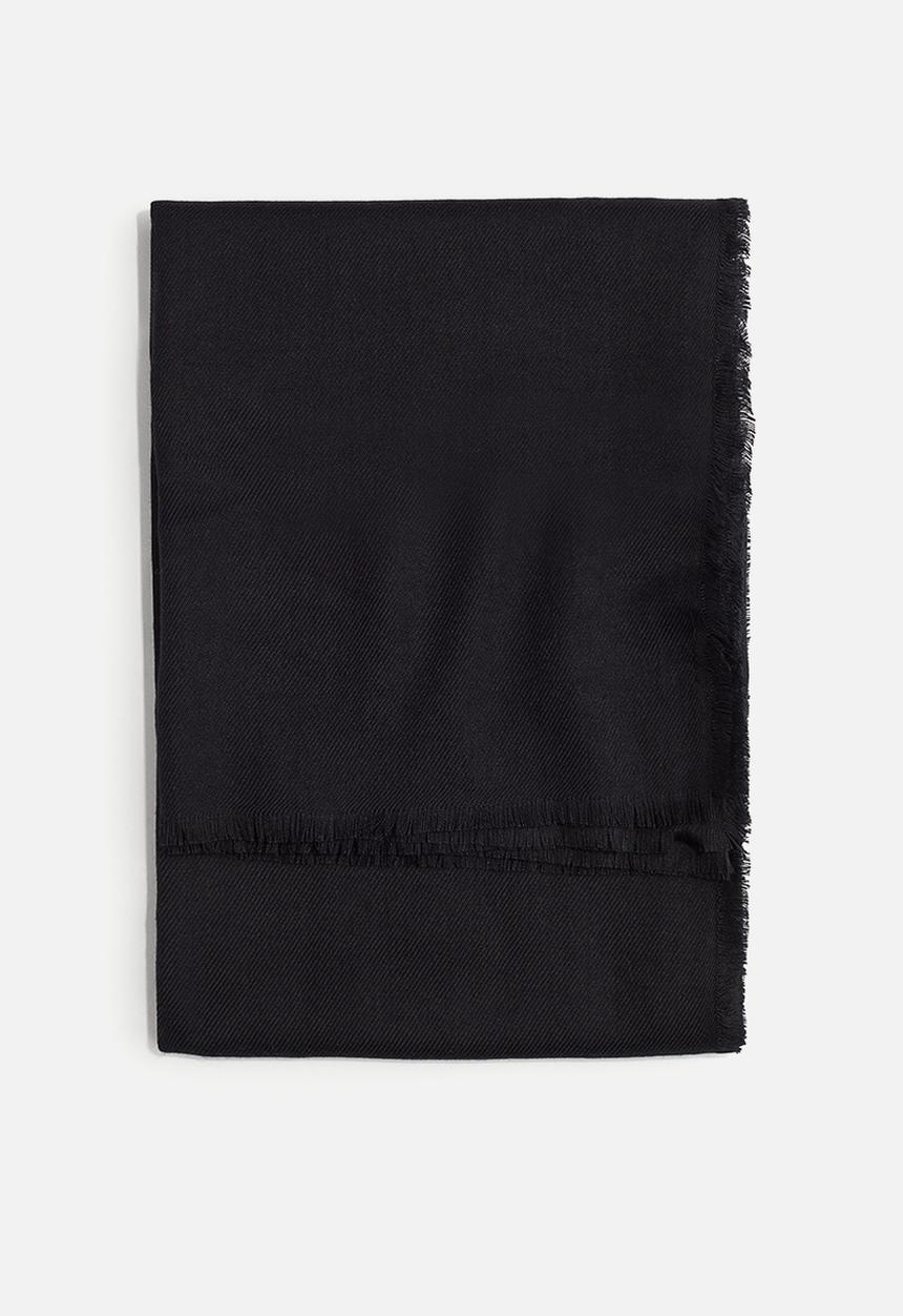 H&M - Large scarf - black