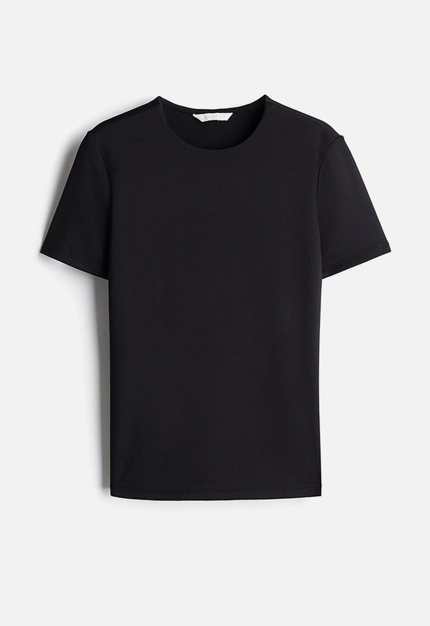H&M - Fitted top - black