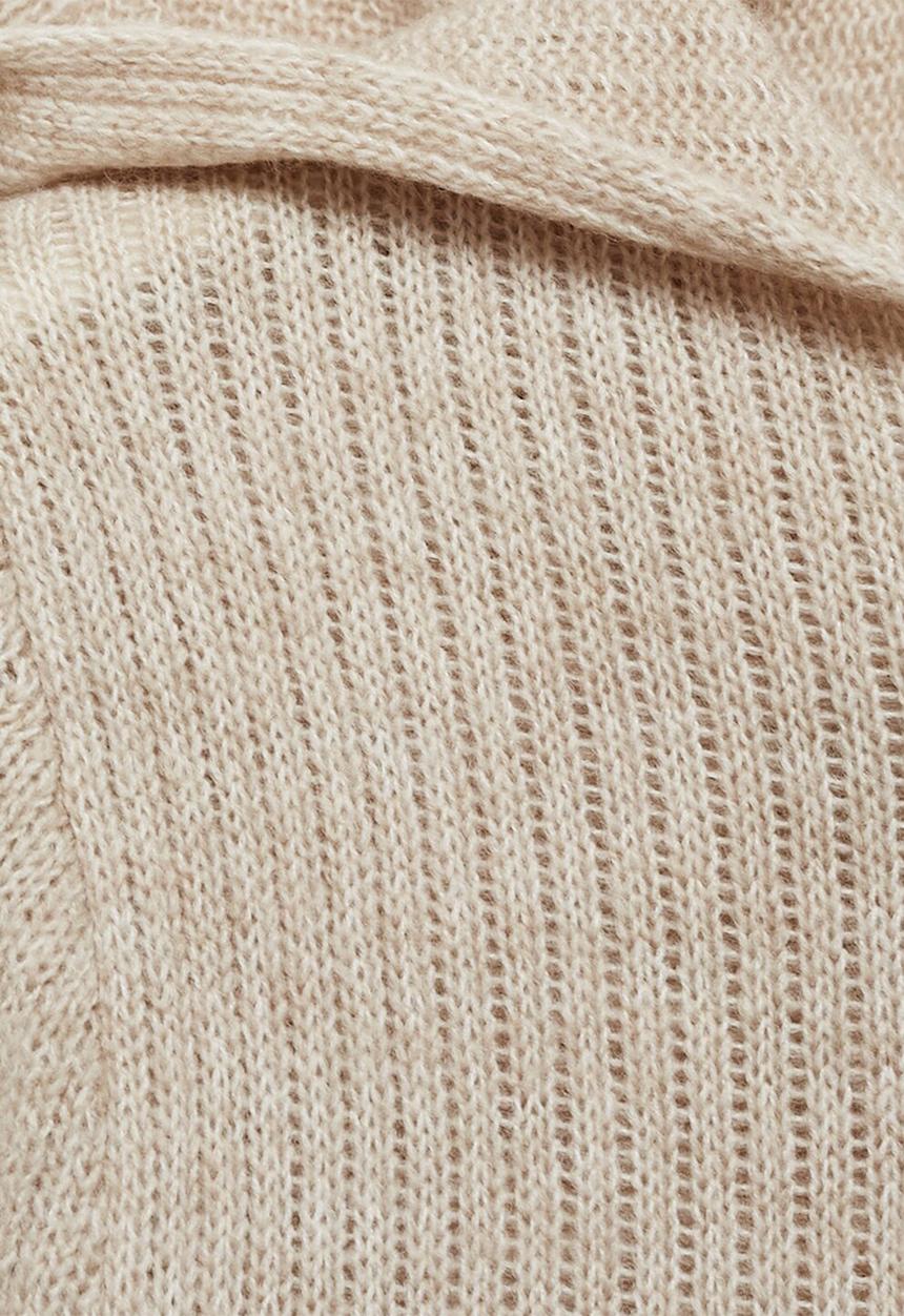 MANGO - Plus Sweater Belso - Light Pastel Brown