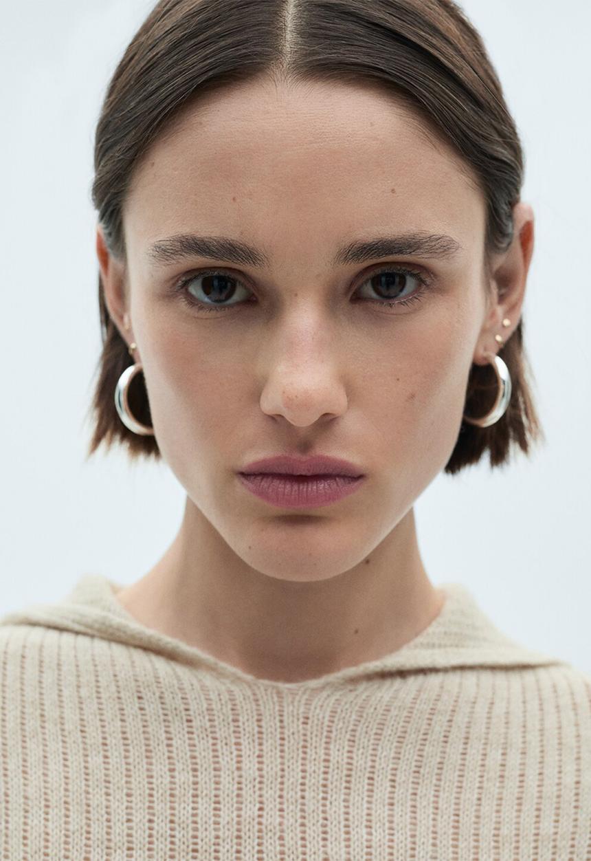 MANGO - Sweater Belso - Light Pastel Brown