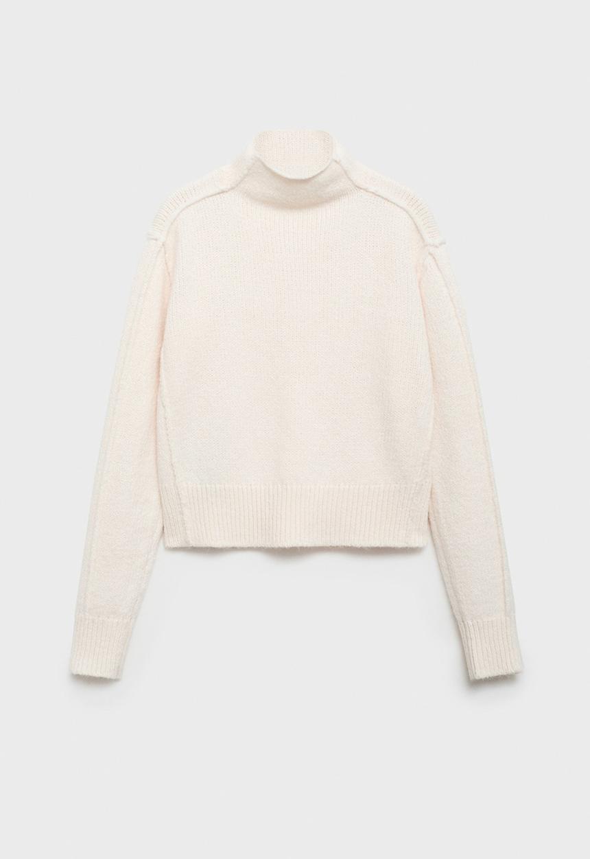 MANGO - Sweater Merce - Light Beige