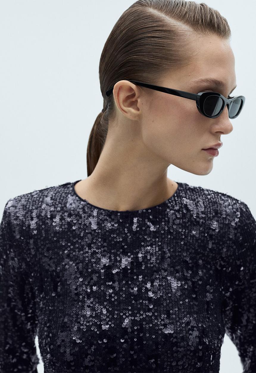 MANGO - T-Shirt Xlenjui - Navy