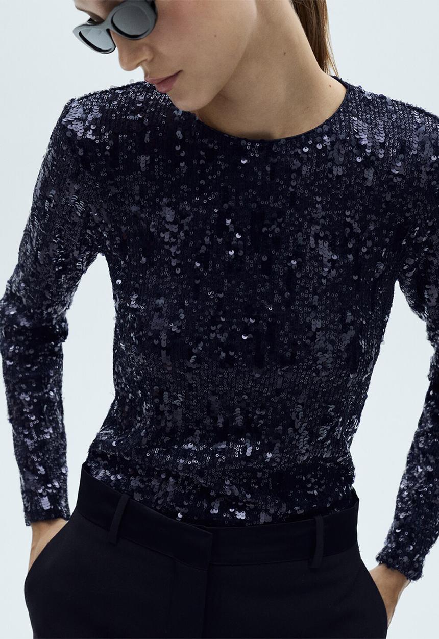 MANGO - T-Shirt Xlenjui - Navy