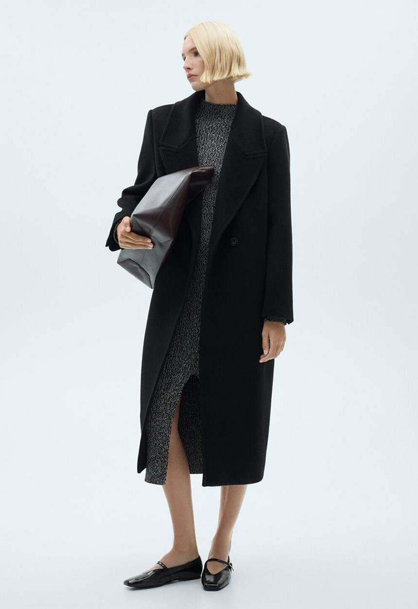MANGO - Dress Incheon - Black
