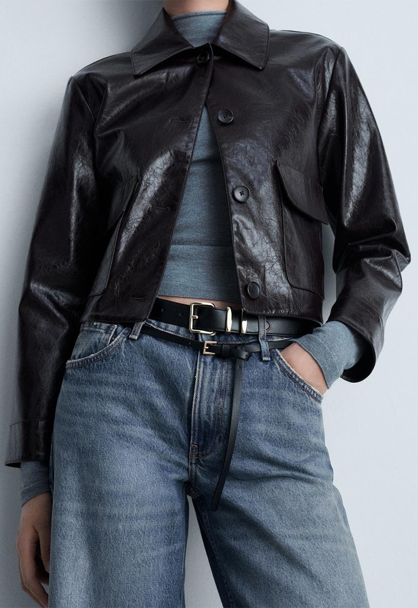 MANGO - Jeans Olivia - Open Blue