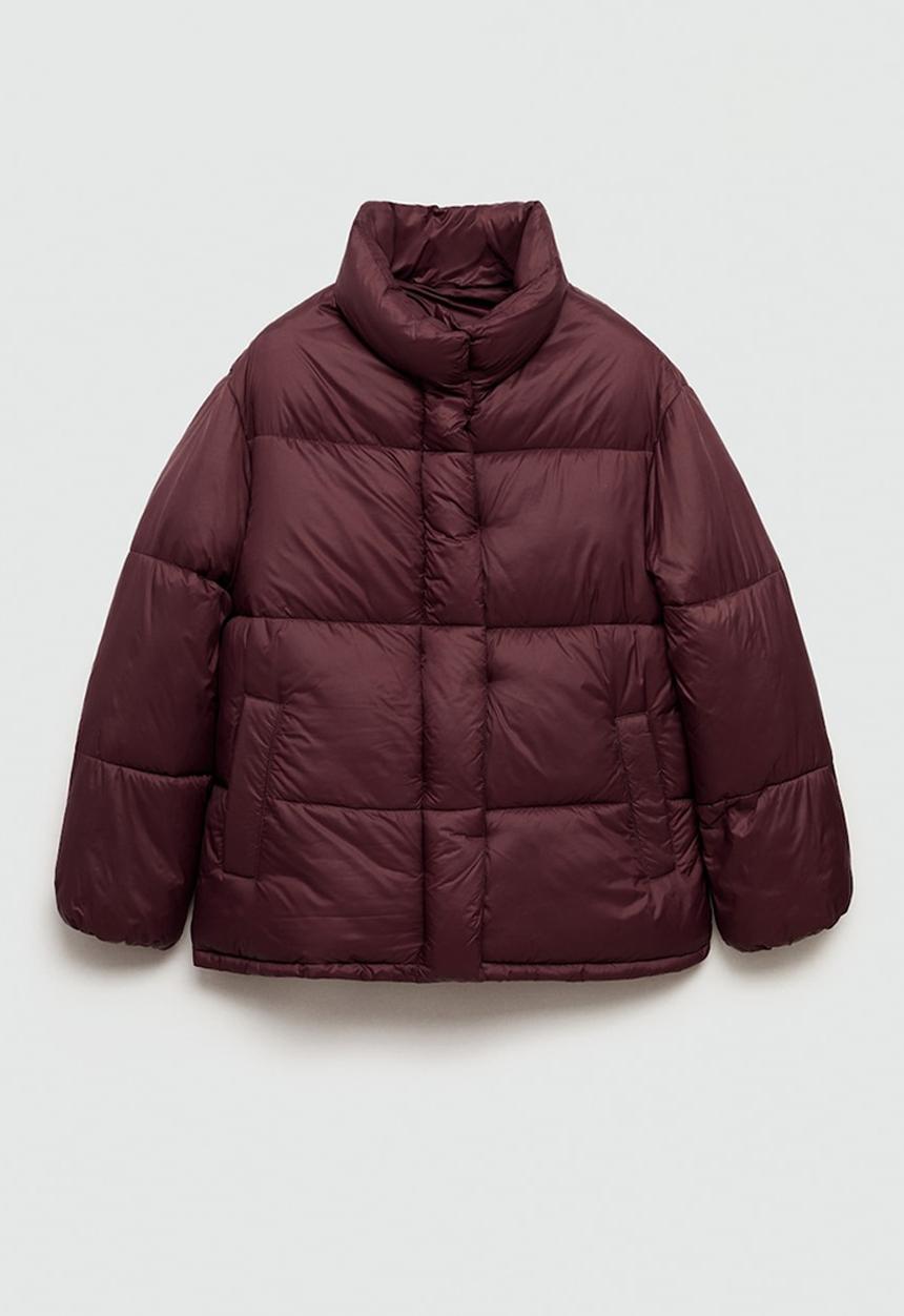 MANGO - Puffer Coat Time - Dark Red