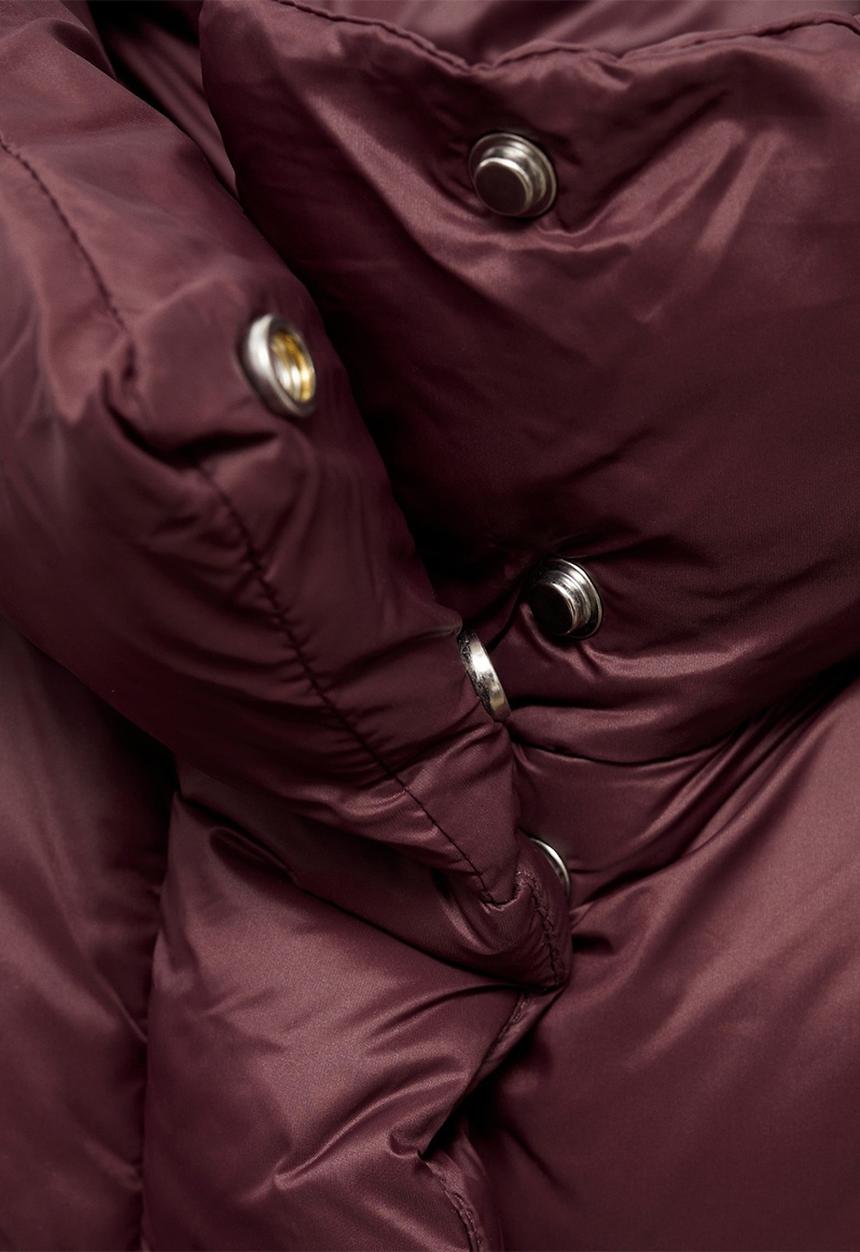 MANGO - Puffer Coat Time - Dark Red