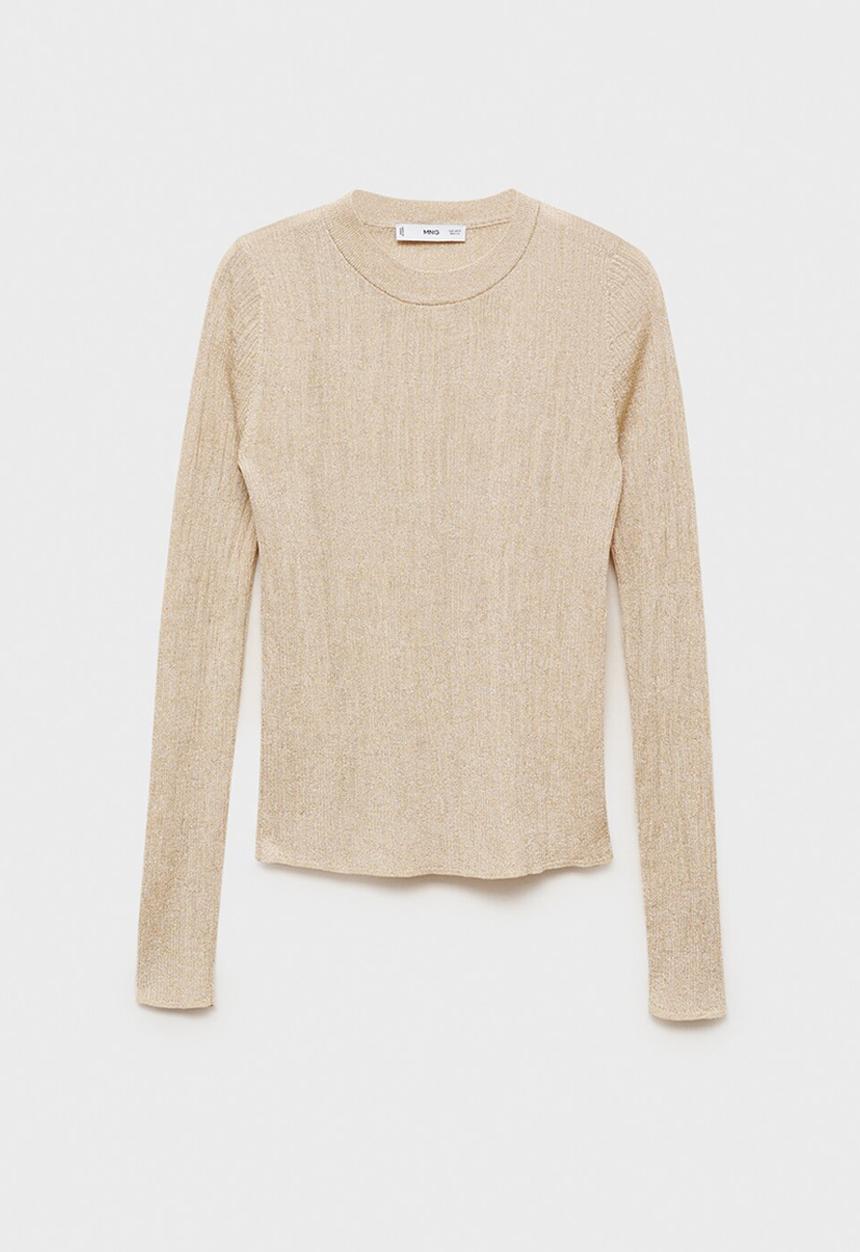 MANGO - Sweater Tung - Gold