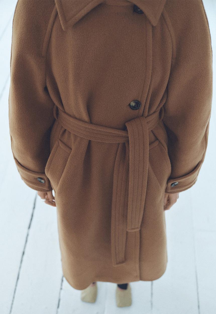 MANGO - Coat Bebrown - Brown