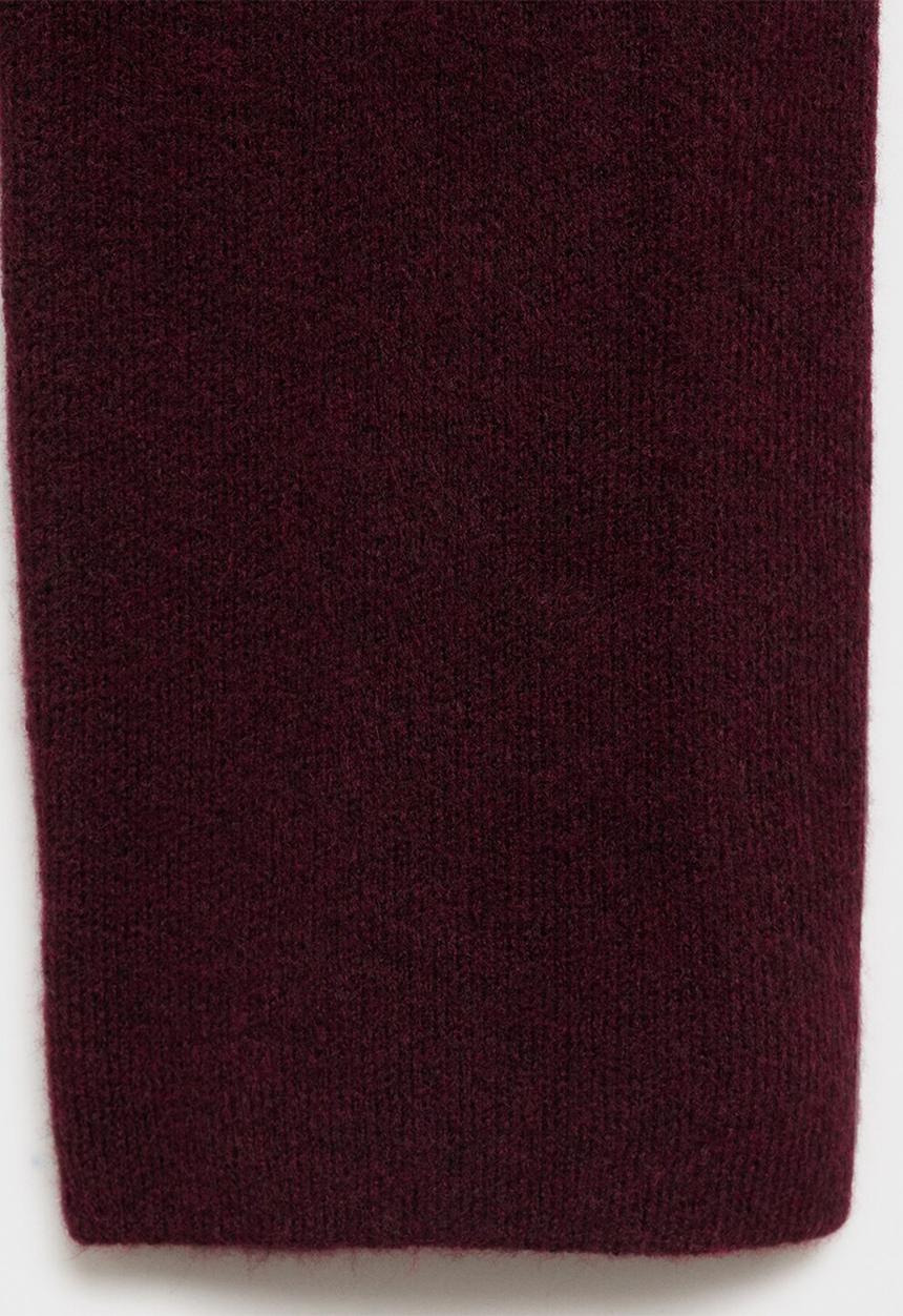MANGO - Plus Sweater Arandano - Dark Red