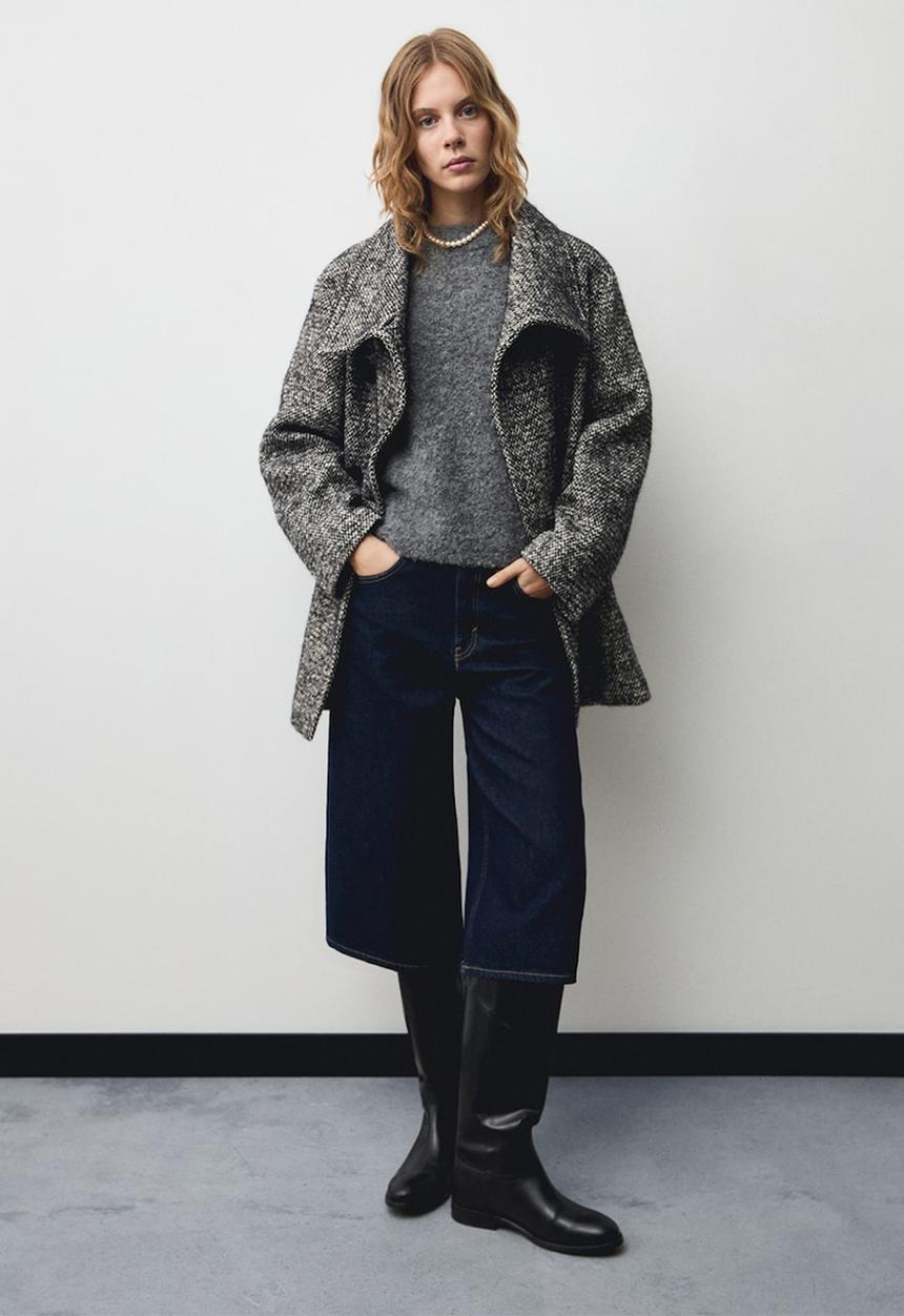 MANGO - Sweater pumi - charcoal