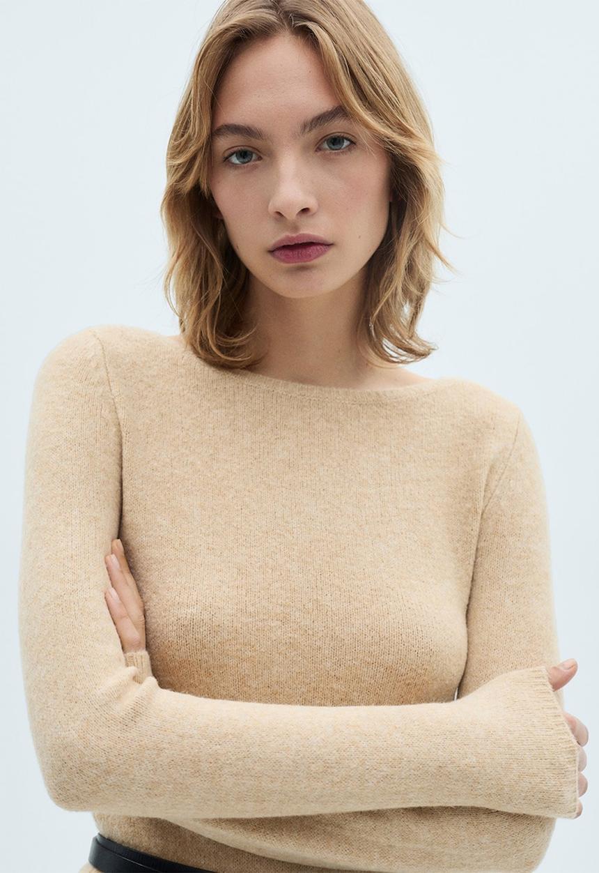 MANGO - Dress Seeds - Medium Brown