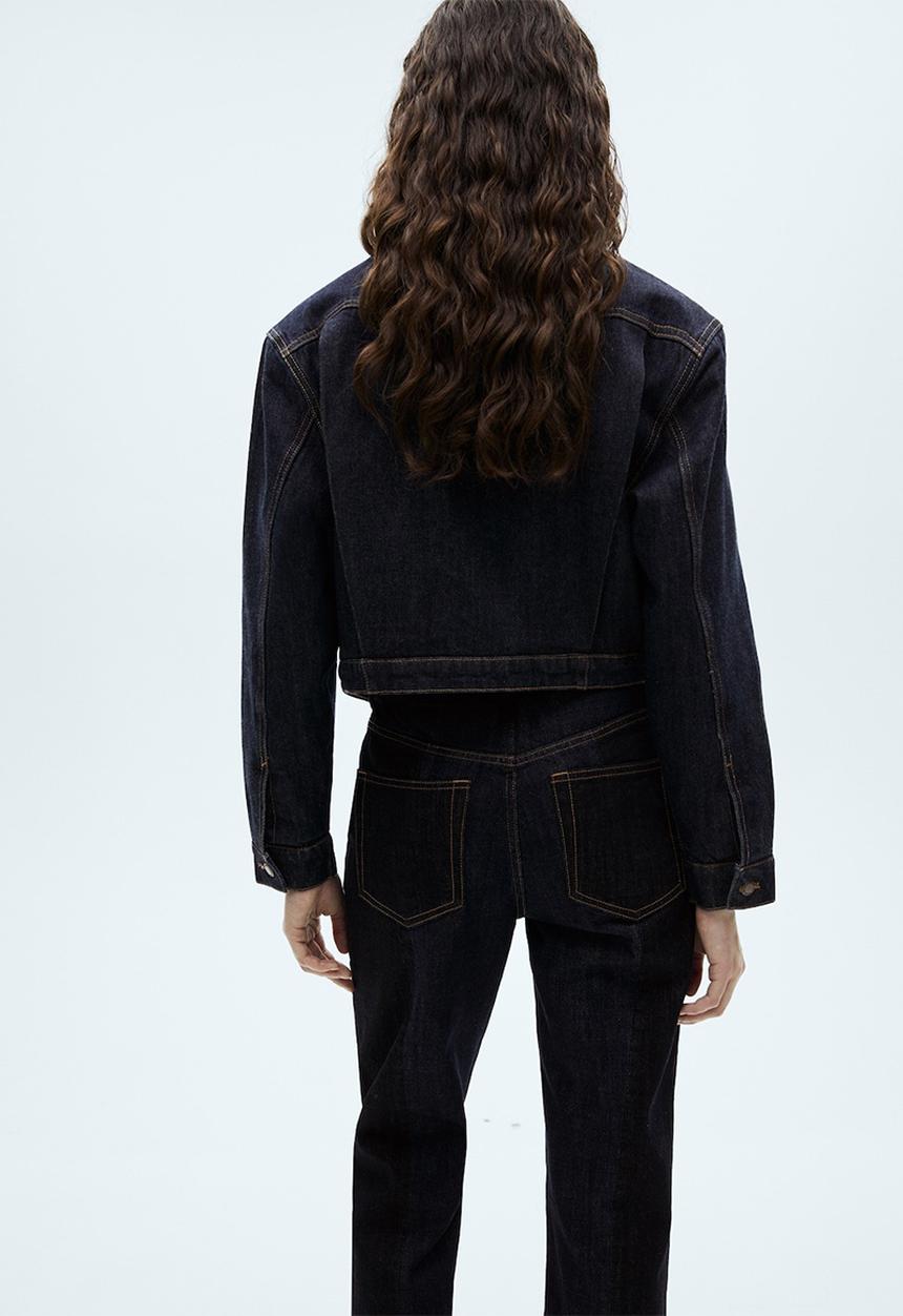 MANGO - Jacket Rita - Open Blue