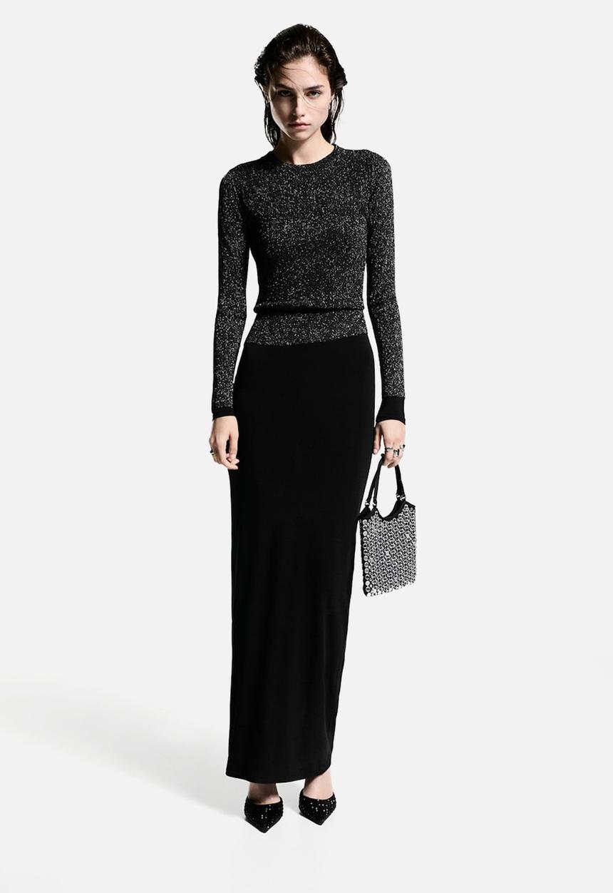 MANGO - Sweater Tung - Black