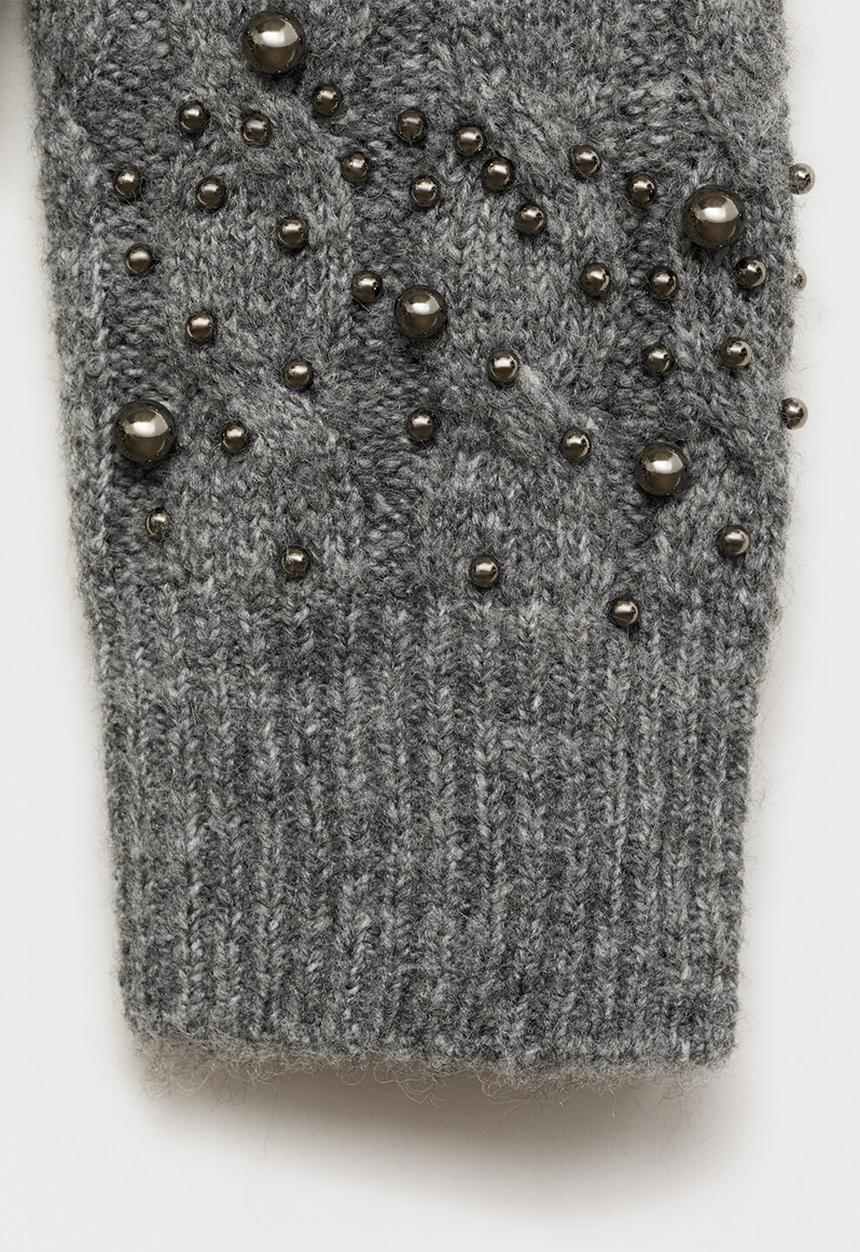 MANGO - Sweater Boule - Gray