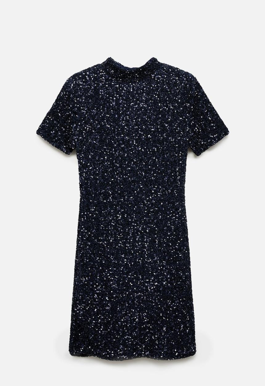 MANGO - Dress Xbeijing - Dark Blue