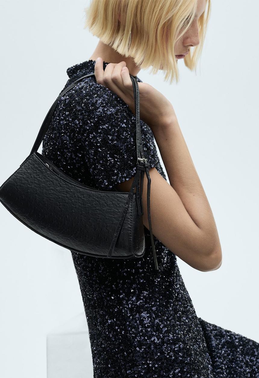 MANGO - Dress Xbeijing - Dark Blue