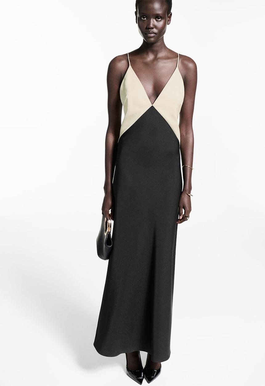 MANGO - Dress Ines - Black