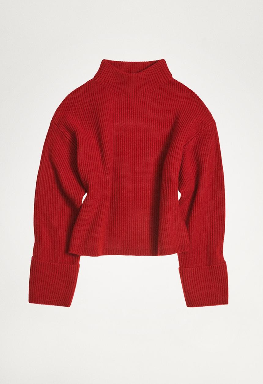 MANGO - Sweater Botonet - Red