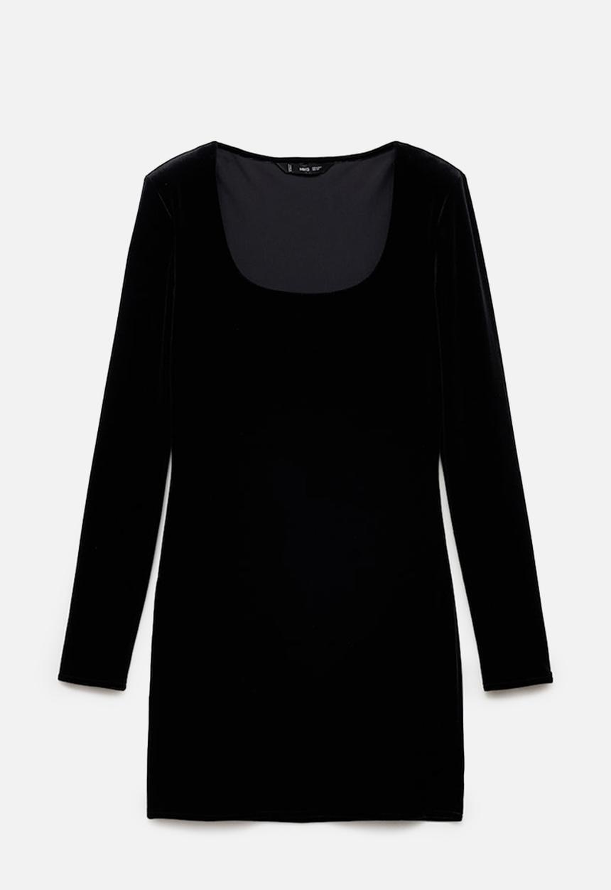 MANGO - Plus Dress Xvicky - Black