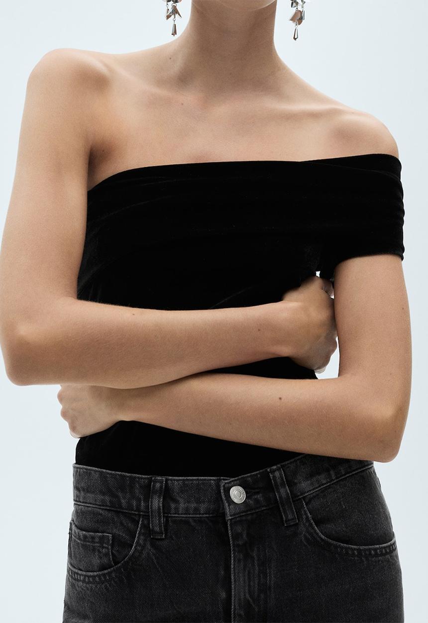 MANGO - Bodysuit Xluna - Black