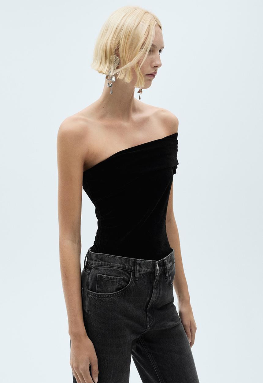 MANGO - Bodysuit Xluna - Black
