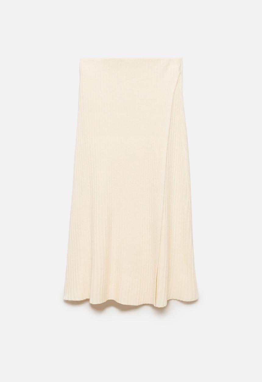 MANGO - Skirt Oleg - Light Beige