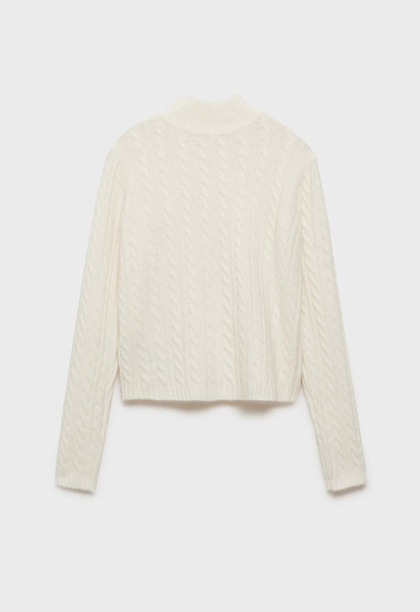 MANGO - Sweater Seedsper - Light Beige