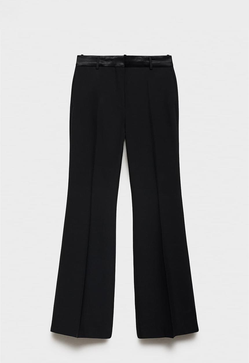 MANGO - Trousers Nuit - Black