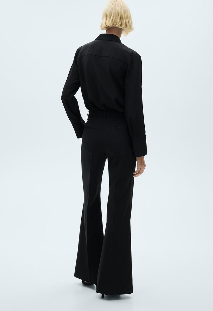 MANGO - Trousers Nuit - Black