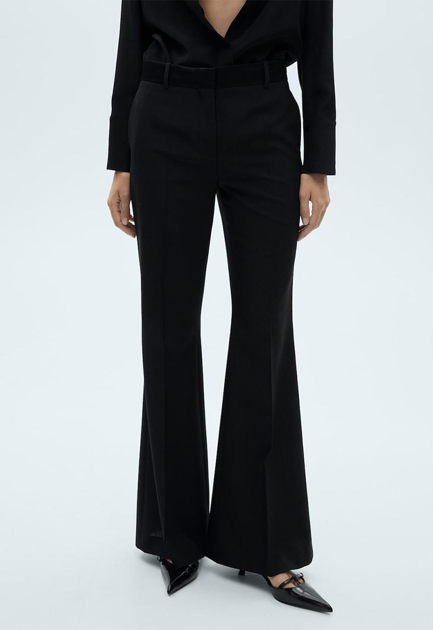 MANGO - Trousers Nuit - Black