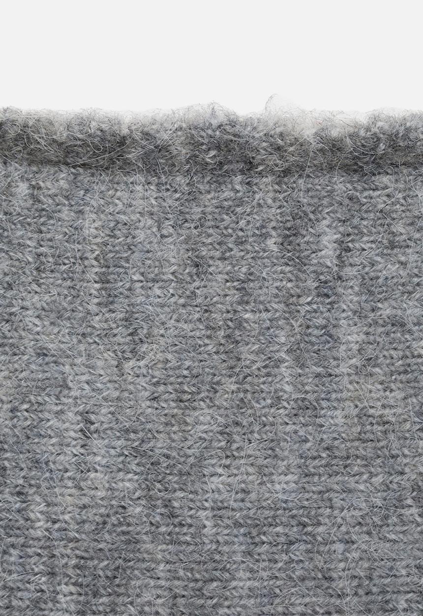 MANGO - Top Jabot - Gray