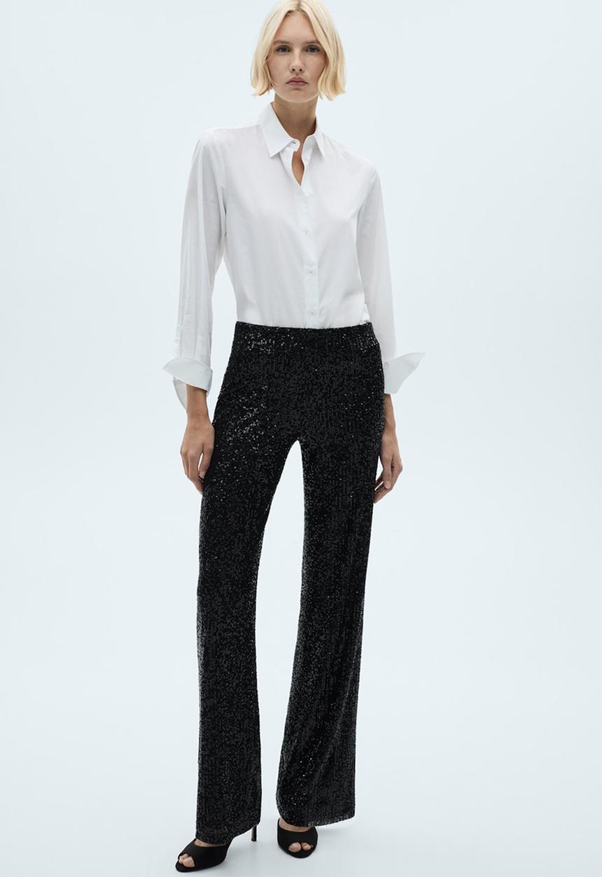 MANGO - Trousers Xjupiter - Black