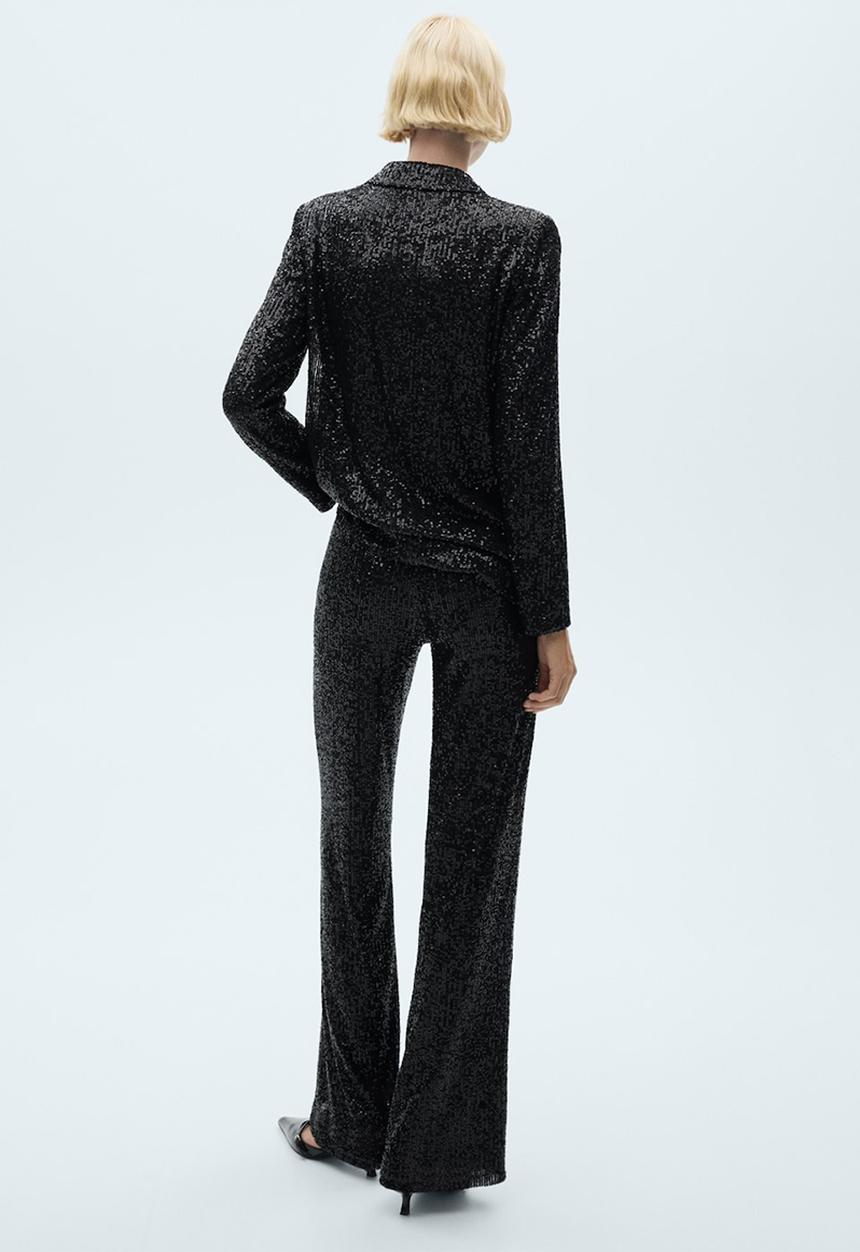 MANGO - Trousers Xjupiter - Black