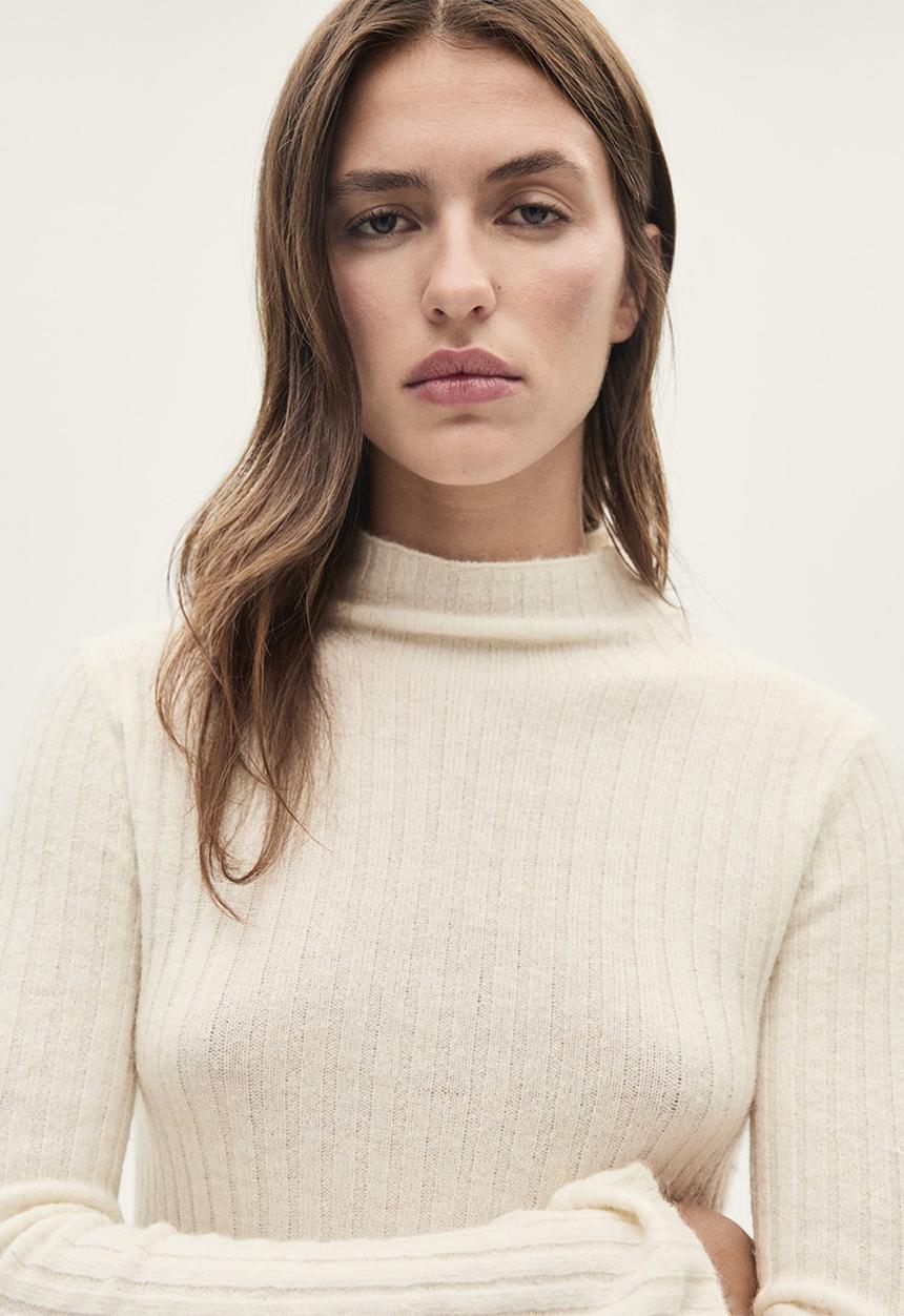 MANGO - Dress Garrigo - Light Beige