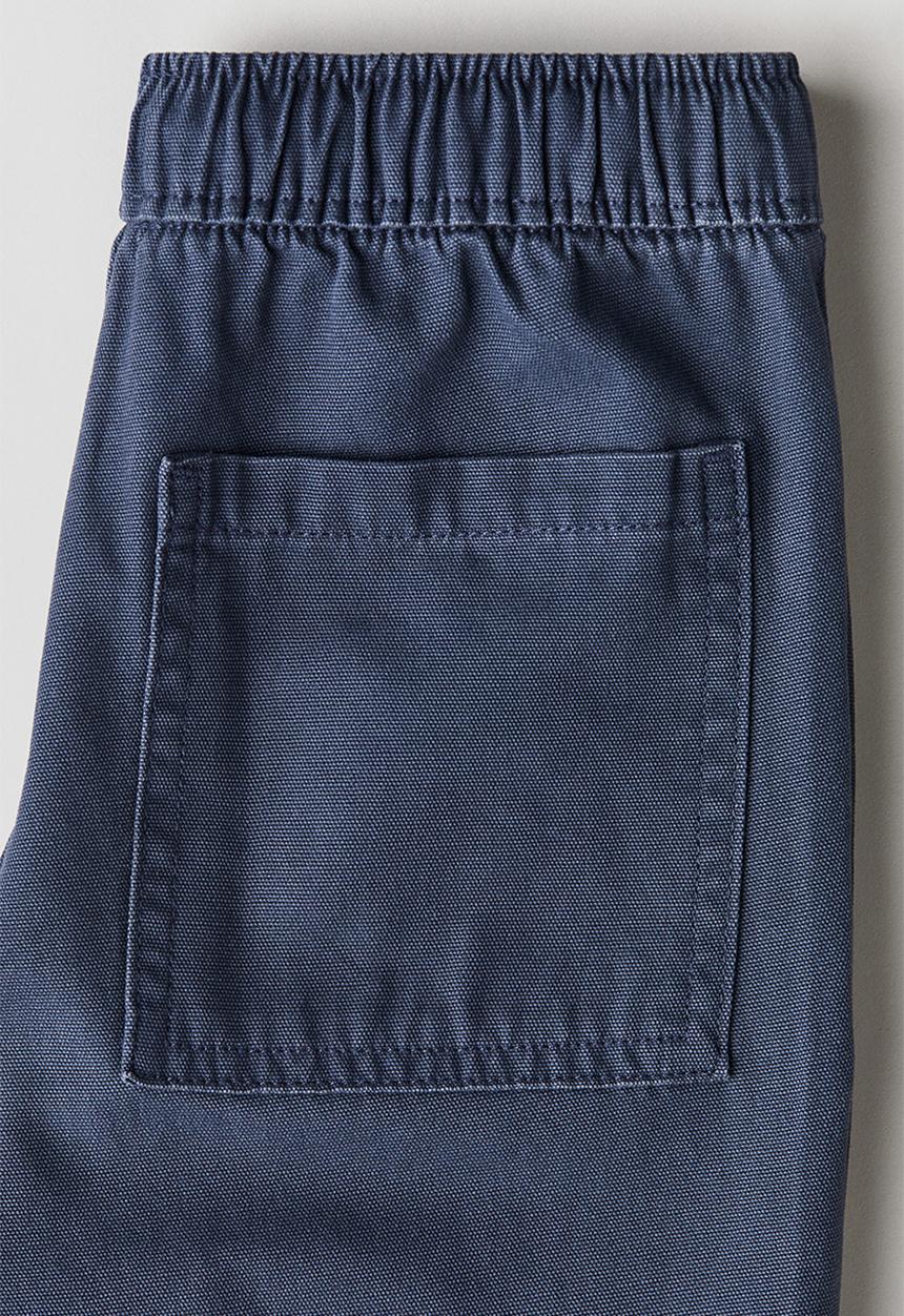 H&M - Cotton canvas joggers - dark blue