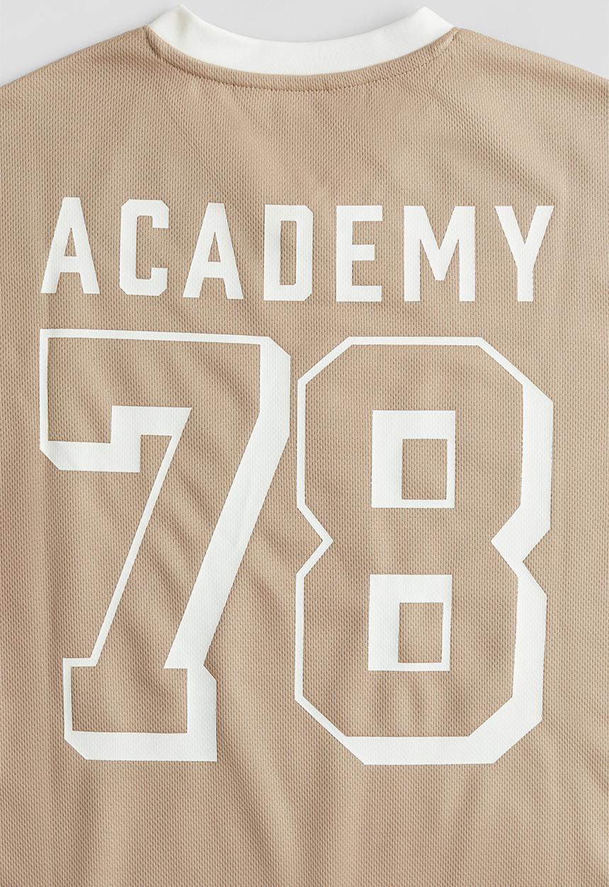 H&M - Printed hockey t-shirt - beige