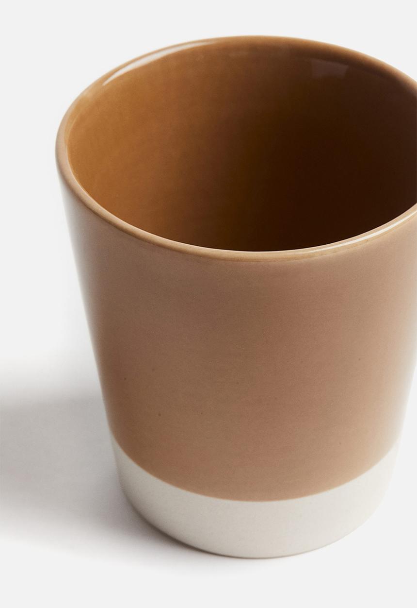 H&M - Stoneware mug - dark beige