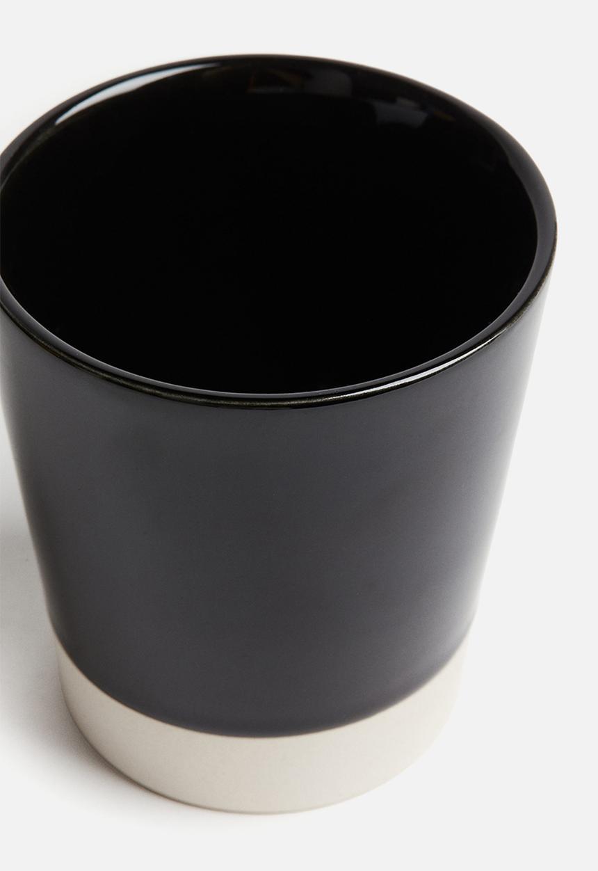 H&M - Stoneware mug - black