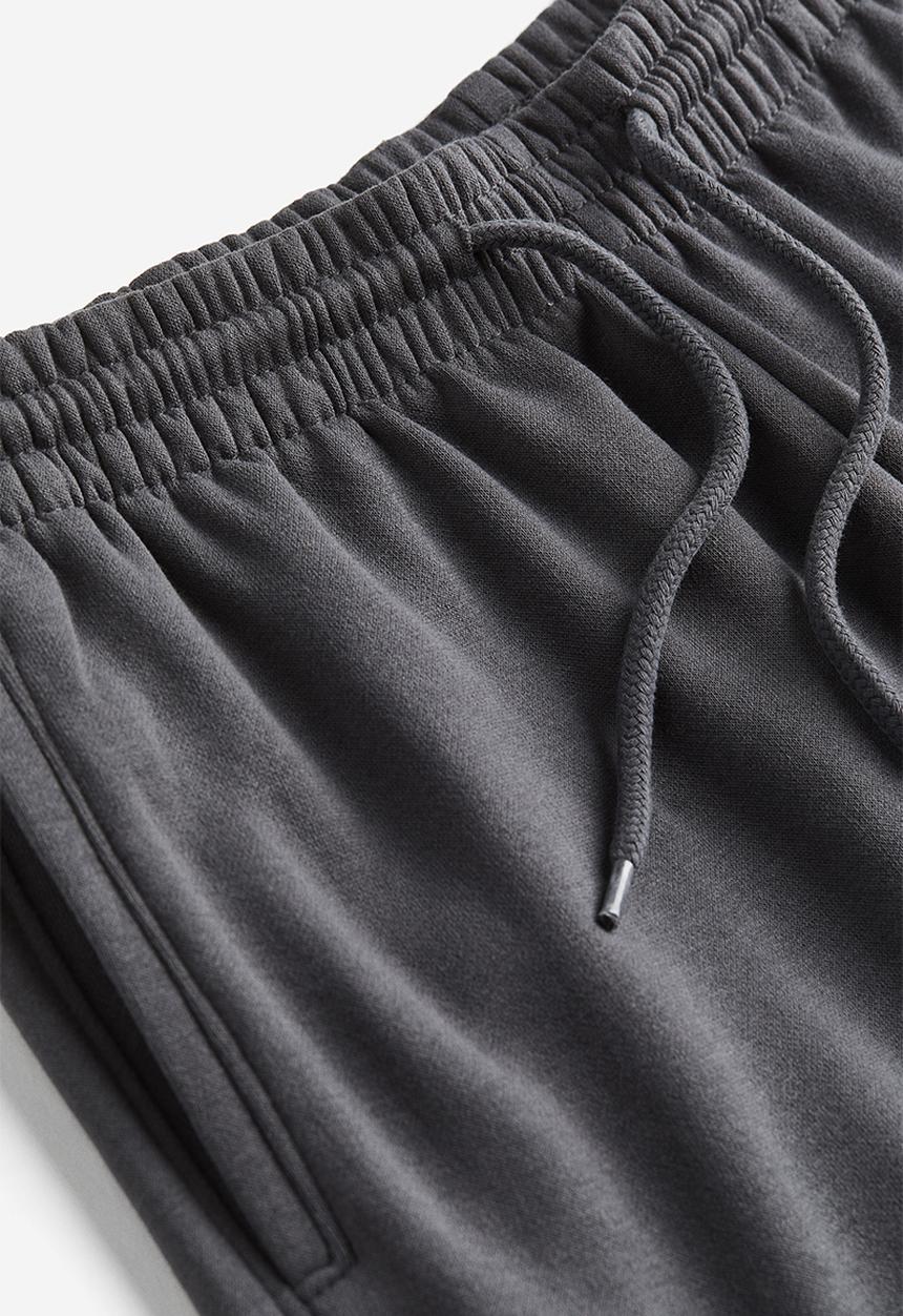 H&M - High-waisted joggers - dark grey