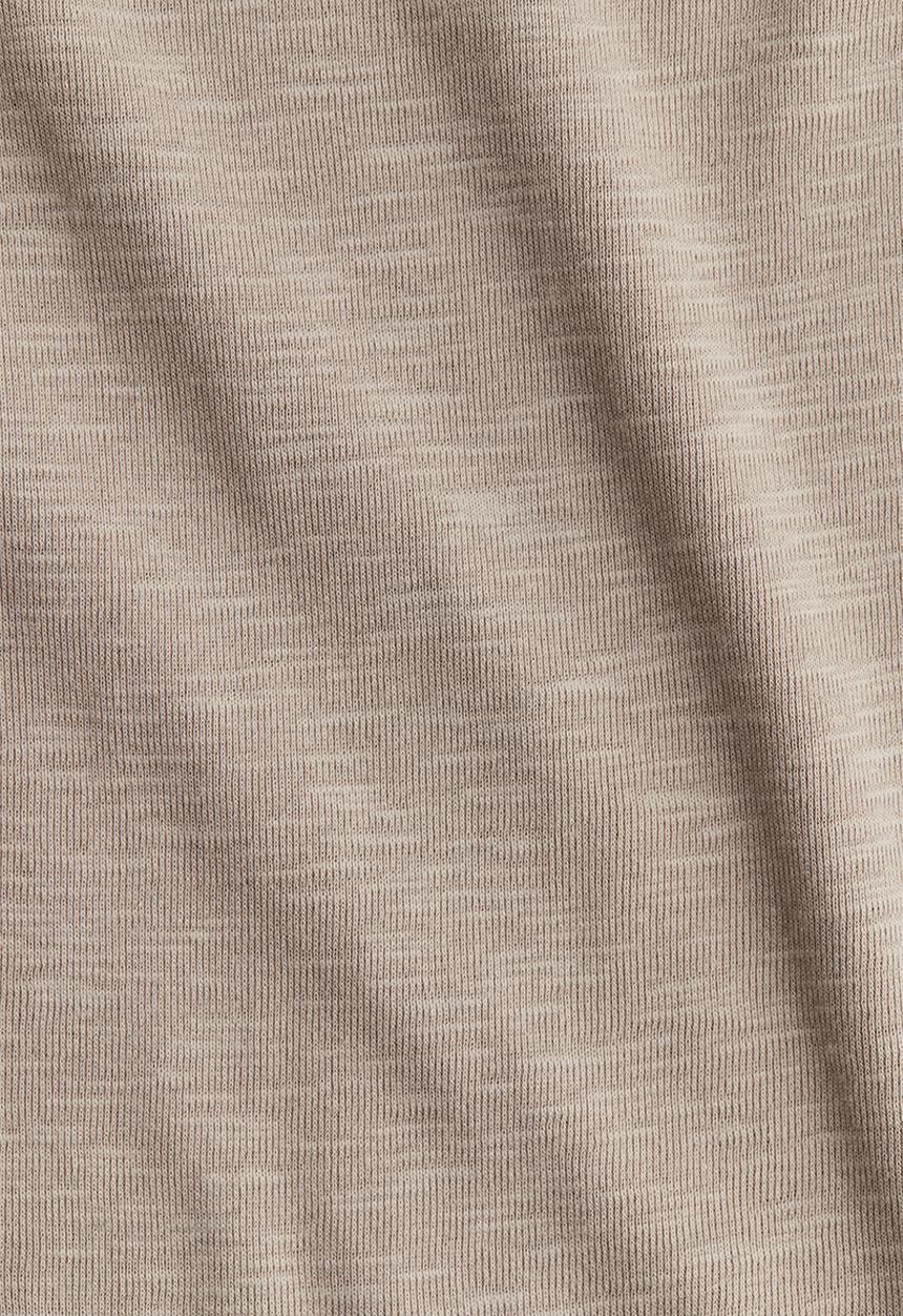 H&M - Boat-neck cotton top - greige