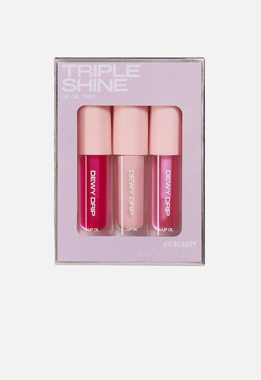 H&M - Lip oil trio - pink