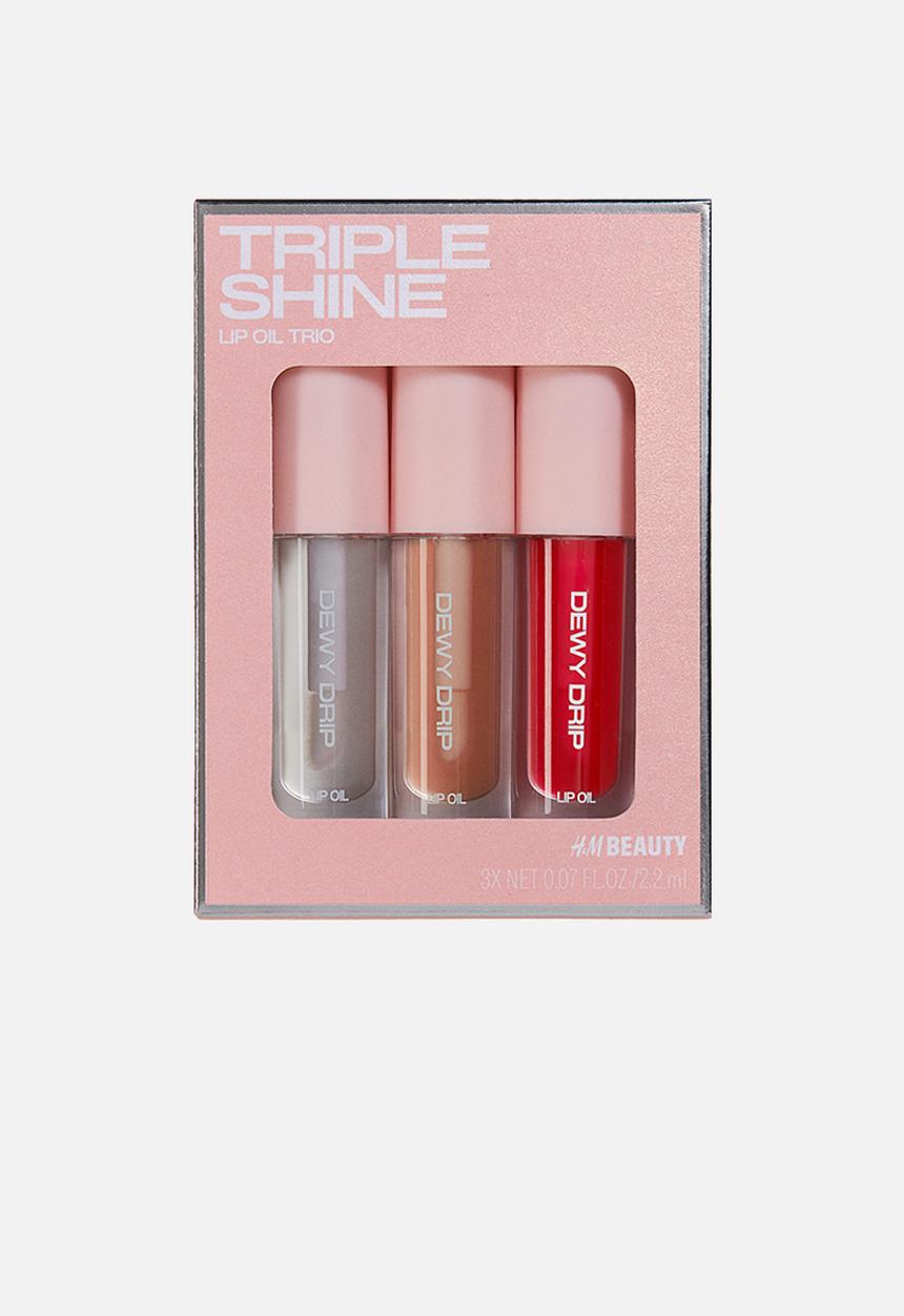 H&M - Lip oil trio - red