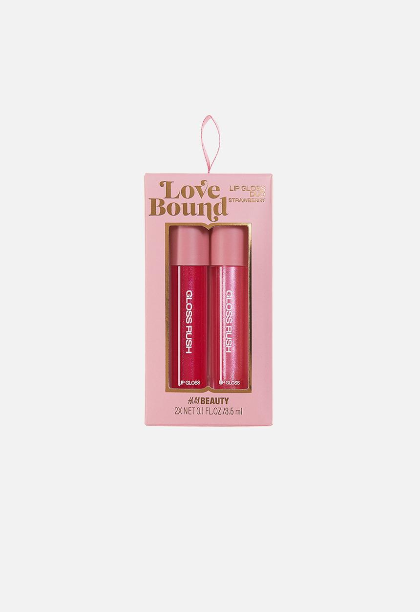 H&M - Lip gloss duo - pink/dark pink