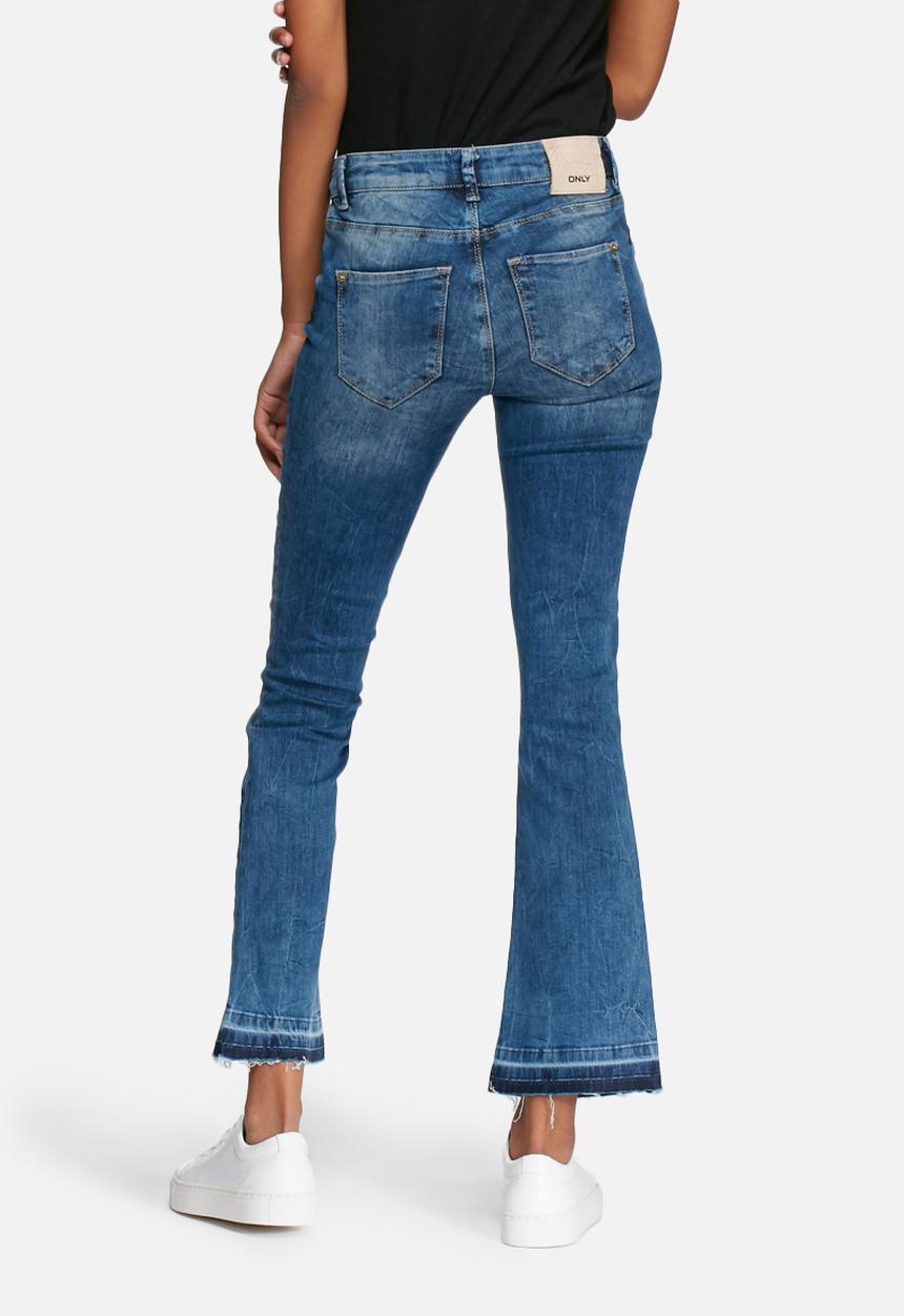 ONLY - Nadia cropped flared jeans