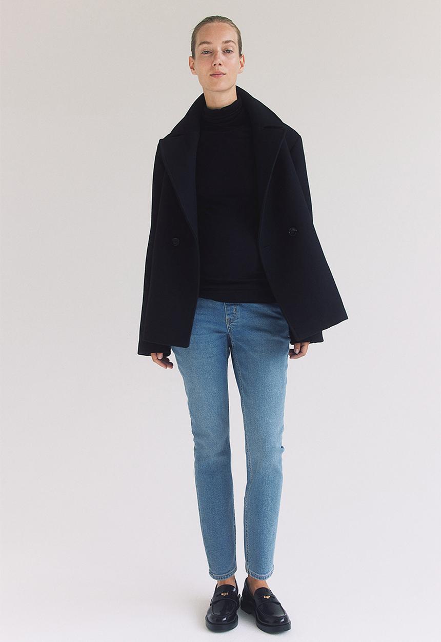 H&M - Mama slim ankle jeans - denim blue