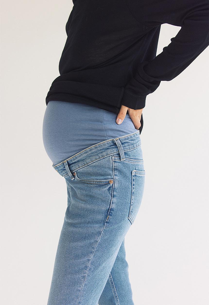 H&M - Mama slim ankle jeans - denim blue