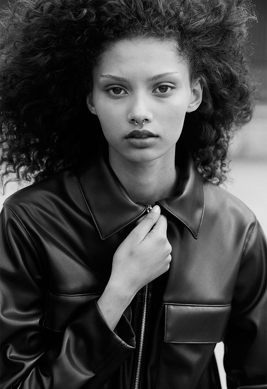H&M - Coated jacket - black