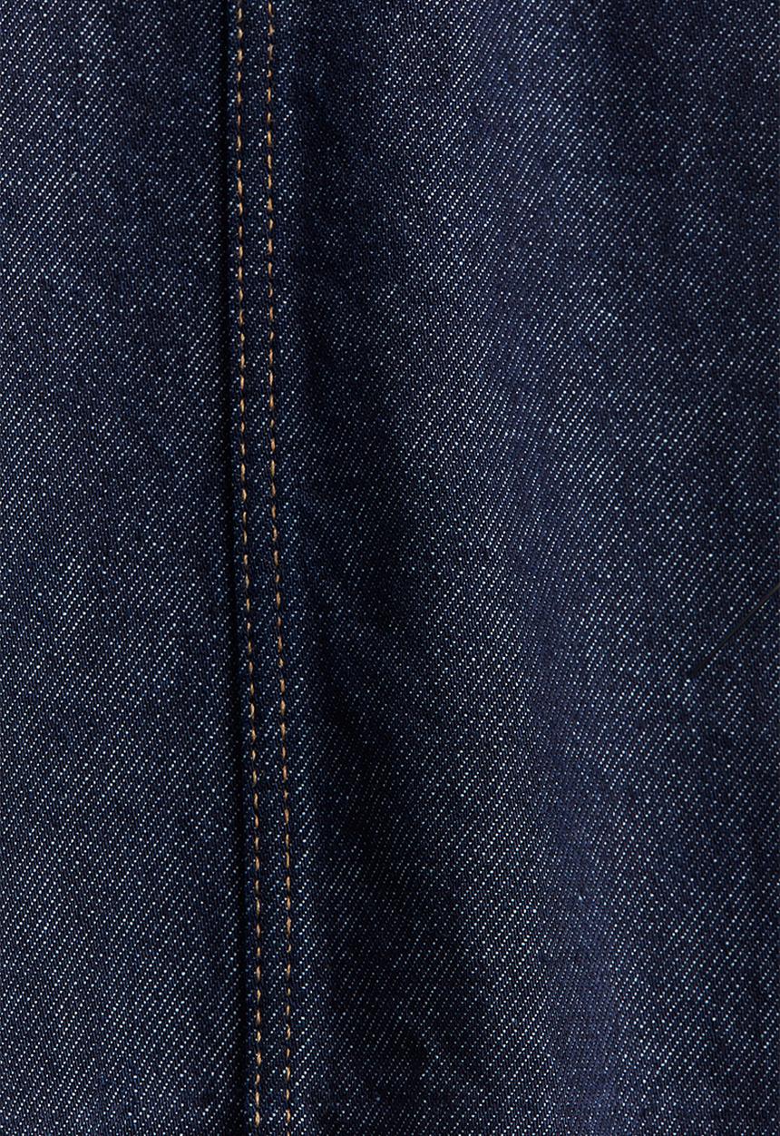 H&M - A-line mini skirt - dark denim blue