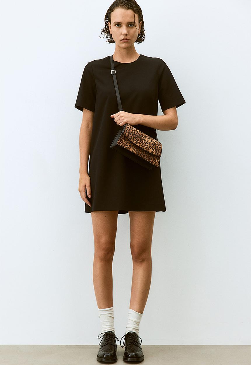 H&M - A-line dress - black